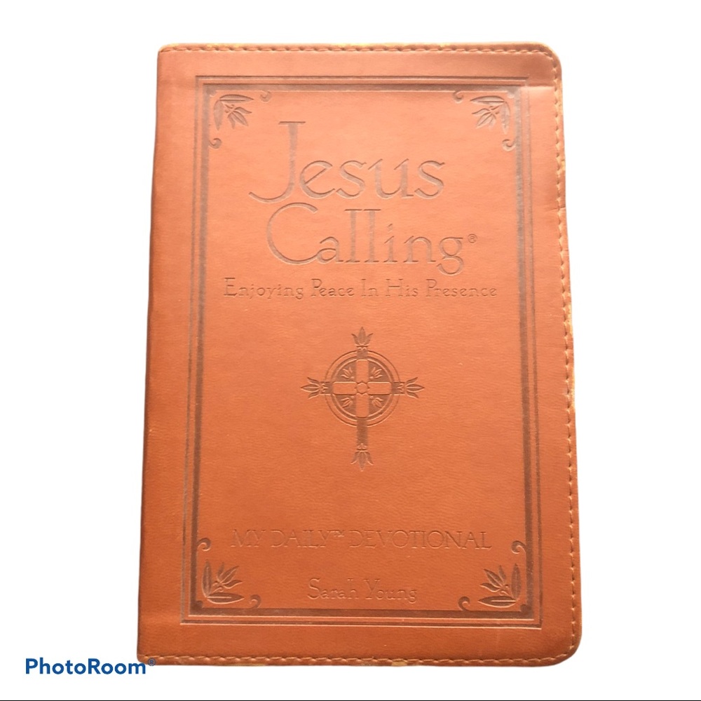 Jesus Calling leather style diary book Sarah Young